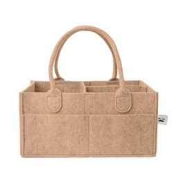 Mr. Pen- Baby Diaper Caddy Organizer, Earthy Clay, Baby Caddy Organizer with Handle, Compact Size, Collapsible & Portable