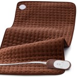 VALGELUIK 17x33 Heating Pad for Pain Relief | Ultra-Soft Microplush Fabric | 6 Adjustable Heat Settings (Moist & Dry) | Safe 2-Hour Auto Shut-Off | Perfect for Back, Neck, Shoulders | Great Gift Idea