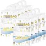 Vacplus Moisture Absorbers, Hanging Closet Dehumidifier Bags, Humidity Packs, Desiccant, Closet Dehumidifiers with Fragrance Free, 10 Pack, 14.0 OZ