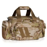 Savior Equipment Specialist Series Tactical Triple Pistol Shooting Range Hunting Duffle Bag Gun Carrying Case, MultiCam Arid