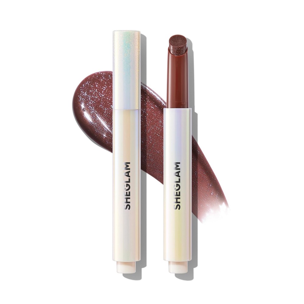 SHEGLAM Pout-Perfect Moisturizing Solid Lip Gloss Shimmer Lip Plumper - Sepia Kiss
