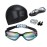 Hurdilen Swim Goggles Swimming Goggles No Leaking with Nose Clip, Earplugs, Swim Cap and Case for Men Women