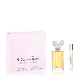 Oscar de la Renta Esprit D\'Oscar Eau de Parfum 2 Piece Gift Set For Women - Perfume Spray 3.4 Fl. Oz. and Travel Spray 0.5 Fl. Oz