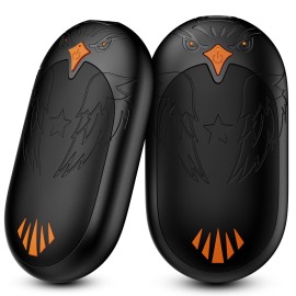 Magnetic Hand Warmers Rechargeable 2 Pack, Electric Hand Warmers with 24Hrs Long Heating, 2 in 1 Portable Handwarmers Cordless USB Pocket Hands Heater Outdoor Warm Gift for Hunting, Golf, Camping, Ski