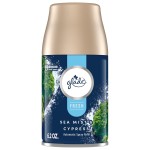 Glade Automatic Spray Refill, Sea Mist & Cypress, Scented Air Freshener for Home and Bathroom, 6.2 Oz