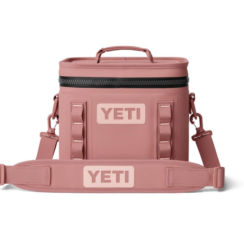 YETI Hopper Flip 8 Portable Cooler, Sandstone Pink
