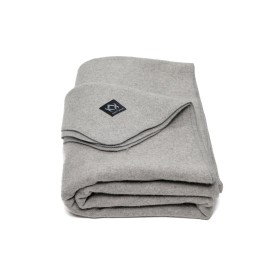 Arcturus Military Wool Blanket - Warm, Thick, Washable - Great for Outdoors, Camping, Stadium Blanket, Picnics, Travel - Car & Bushcraft Survival Kits, Large 64in x 88in 4.5 lb - Stone Gray