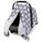 Rquite Car Seat Cover Baby, Carseat Covers for Boy Girl, Minky Infant Car Seat Cover Winter, Peekaboo Opening Car Seat Canopy, Multiuse Baby Carrier, Stroller, Nursing Cover, Minky Blanket, Elephant