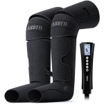 AICUTTI Air Compression Leg Massager with Heat - Circulation Booster for Foot, Calf, Knee & Thigh Pain Relief - Gifts for Women, Men, Dad, & Mom for Mother\'s Day, Father\'s Day, Birthdays & Christmas