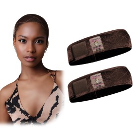 Dreamlover Wig Grip Bands, Dark Brown, 2 PCS