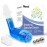Breathing Exercise Device for Lungs, Lung Expansion and Mucus Relief Device, Portable Expiratory Breathing Exerciser with A Set of Accessories, Breathing Trainer for Lung Cleanse(Blue)