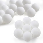 Guirnd 28 Pcs White Ping Pong Balls, 40mm Table Tennis Balls, Ping Pong Ball for Game or Arts, Pong Ball for Kids, Pet Toys