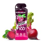BEET IT Sport Natural Beetroot Running Gels (12 Packs of 43g) - Concentrated Energy Gel for Runners with 100mg Nitrates & 30g Carbs - Long Lasting Energy Gel Packs