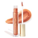 City Beauty City Lips Plumping Lip Gloss Sparkling Cider - High-Shine Gloss for Fuller, Younger-Looking Lips | Hydrating & Smoothing Lip Treatment Hyaluronic Acid