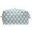PAZIMIIK Checkered Makeup Bag for Purse Portable Zipper Make Up Pouch Small Cosmetic Case for Travel Accessories Blue Beige
