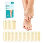 Promifun Waterproof Hydrocolloid Blister Bandages - Gel Pads for Foot, Toe Healing & Prevention (32ct, Spot Pack)