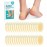 Promifun Waterproof Hydrocolloid Gel Blister Bandages - Pads for Heel, Foot, Toe & Feet - Gel Blister Cushions for Prevention & Recovery (32ct, Heel Pack)
