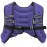 ZELUS Weighted Vest, 6lb/8lb/12lb/16lb/20lb/25lb/30lb Weight Vest with Reflective Stripe for Workout, Strength Training, Running, Fitness, Muscle Building, Weight Loss, Weightlifting, Violet(8 lb)
