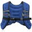 ZELUS Weighted Vest, 6lb/8lb/12lb/16lb/20lb/25lb/30lb Weight Vest with Reflective Stripe for Workout, Strength Training, Running, Fitness, Muscle Building, Weight Loss, Weightlifting, Blue(8 lb)
