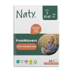 Naty FreeMovers Diaper Pants | Sensitive Skin Certified Potty Training Pants | Soft, Unscented | Absorbent & Leak-Proof | Unisex Baby & Toddler | Size 7, 5T-6T (35+ lbs), 64 Count