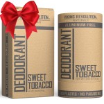 Viking Revolution Sweet Tobacco Deodorant for Men - Deodorant Men Aluminum Free with Shea Butter, Tapioca Starch - Mens Deodorant Stain- Free and Baking Soda-Free - Natural Deodorant for Men (2.65oz)
