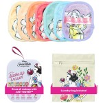 The Original MakeUp Eraser 7-Day Set, Erase All Makeup With Just Water, Including Waterproof Mascara, Eyeliner, Foundation, Lipstick, Sunscreen, and More! (Snow White), 7ct