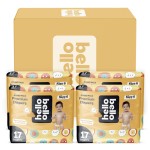 Hello Bello Premium Diapers Size 6, 68 Count Disposable, Extra-Absorbent, and Hypoallergenic Baby Diapers with Snug and Comfort Fit, Sunnyside Up Pattern Value Pack