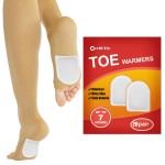 MR.ICE Toe Warmers for Feet 20 Pairs - Toe Warmer Foot Warmers for Shoes - Disposable Heating Pad with Adhesive Backing - Air Activated Heat Pads for Boots - Up to 8 Hours of Heat