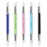 5 Pcs Nail Art Sculpture Pen Dual Tipped Silicone Nail Tools Nail Art Acrylic Pen Silicone Brushes for Resin Nail Art Tools for Design Nail Foil Carving Drawing Shaping Drawing Effect