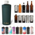Universal Buddy XL Can Cooler by Frost Buddy - Fits 12-ounce, 16-ounce, 20-ounce, and 24-ounce Cans and Bottles - Keep Your Drinks Refreshingly Chilled for over 12 hours Emerald Elegance