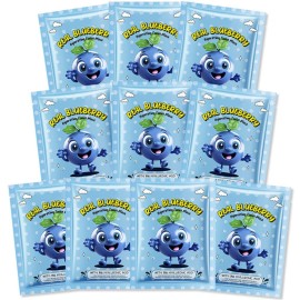 Kaely 10 Pack Blueberry Face Masks for Kids, Kids Face Mask Spa Day Kit Supplies, Spa Party Favors for Teens Girls Women, Sheet Facial Mask Skincare Gifts Set, Moisturize for All Skin Types, 07