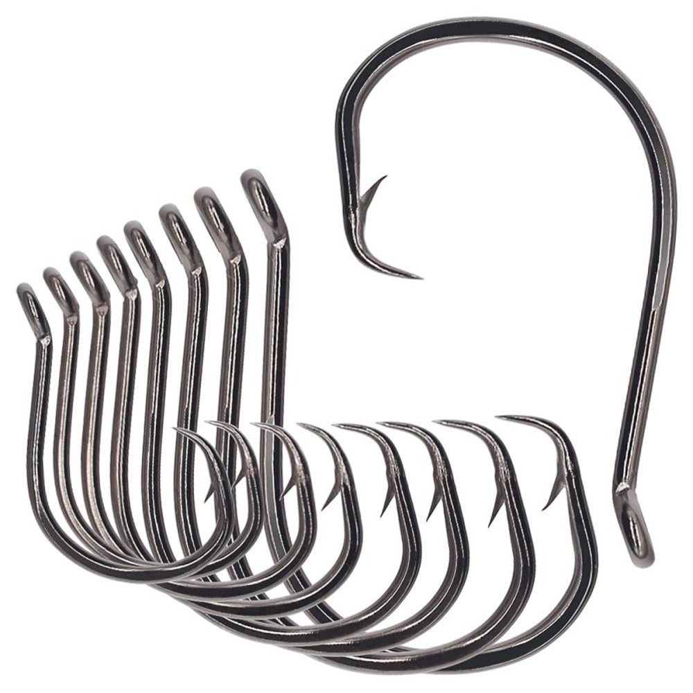 XFISHMAN Circle-Hooks-Fishing-Equipment-Octopus-Hooks-Saltwater-50 Pack 1 -12/0