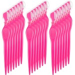 Mudder 21 Pcs Eyebrow Razor Eyebrow Shaver Facial Razor Multipurpose Face Trimmers with Precision Cover for Women Makeup Care Tools(Rose Red)