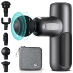 arboleaf Mini Massage Gun Deep Tissue, Percussion Muscle Massager for Back Pain Relief, Small Massage Gun with Case Travel Size, Handheld Quiet, Portable