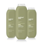 Method Men 2-in-1 Shampoo + Conditioner, Juniper + Sage, 14 Ounces (Pack of 3)