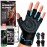 MhIL Workout Gloves for Men - Comfortable Gym Gloves for Men with Enhanced Grip for Safety and Hand Protection - Weight Lifting Protection with Wrist Wraps Support for Performance Boost and Style