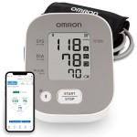 OMRON Bronze Blood Pressure Monitor for Home Use & Upper Arm Blood Pressure Cuff - 1 Doctor & Pharmacist Recommended Brand - Clinically Validated - Connect App