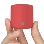 Dreamegg Travel White Noise Machine - Portable for Baby Adults, 16 Nature Sounds, Timer, Sleeping Gift, Red