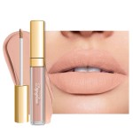 Depuplum Apricot Lipstick Matte for Women, Nude Long Lasting Lipstick Smudgeproof Liquid Lipsticks, Cruelty Free Lip Makeup (DM25 Latte Nude)