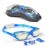 Hurdilen Kids Swim Goggles, Swimming Goggles for Kids with Nose Clip, Earplugs, Nose Bridge for Age 3-15