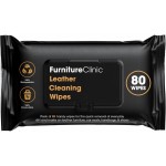 Furniture Clinic Leather Cleaning Wipes | 80 Count | Clean & Restore Leather & Vinyl Furniture, Handbags, Jackets, Car Seats, Interiors & More | Residue & Streak-Free | for Everyday Use