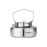 Fire-Maple Antarcti Portable 0.6 Liter Lightweight Stainless Steel Camping Kettle | Durable and Portable Camp Tea Pot | Ideal for Bushcraft and Outdoor Campfire Use