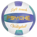 Wisdom Leaves Volleyballs,Soft Volleyball Ball for Indoor Outdoor Beach Park Games Play and Training (Official Size 5)
