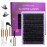 Ocean Pearl Lash Clusters 10-20mm Thick 300D Volume Eyelashes Clusters Lashes 300PCS Lash Extension Kit Eyelash Extension Kit Individual Lashes DIY Lash with Lash Bond+Seal+Remover+Tweezer-300D