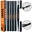 Beard Pen Filler for Men - Barber Styling Grooming Pencil - Waterproof, Sweat Proof, Long Lasting Solution with Natural Finish - Cover Beard and Scalp Patches in Seconds - Medium Brown 5 Pack