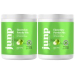 JUNP Electrolytes Powder No Sugar No Carbs - Mouthwatering Green Apple Drink Mix - Potassium & Salt Electrolyte Hydration Powder Zero Calorie Sugar Free Electrolyte Powder, Keto Friendly, 180 Servings