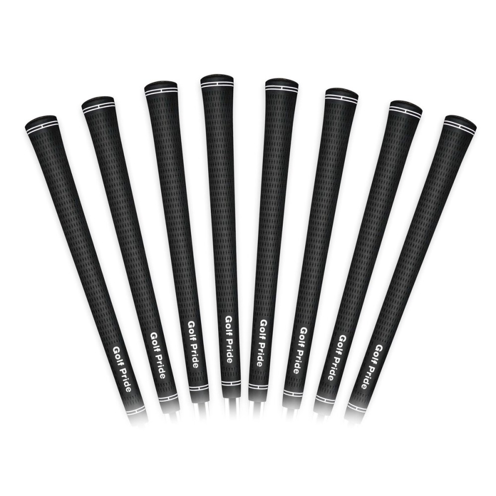 Golf Pride Tour Velvet Golf Grip - Durable Rubber Grip for Clubs - Features Anti-Slip Technology with Textured Surface - Standard - 8 Pack
