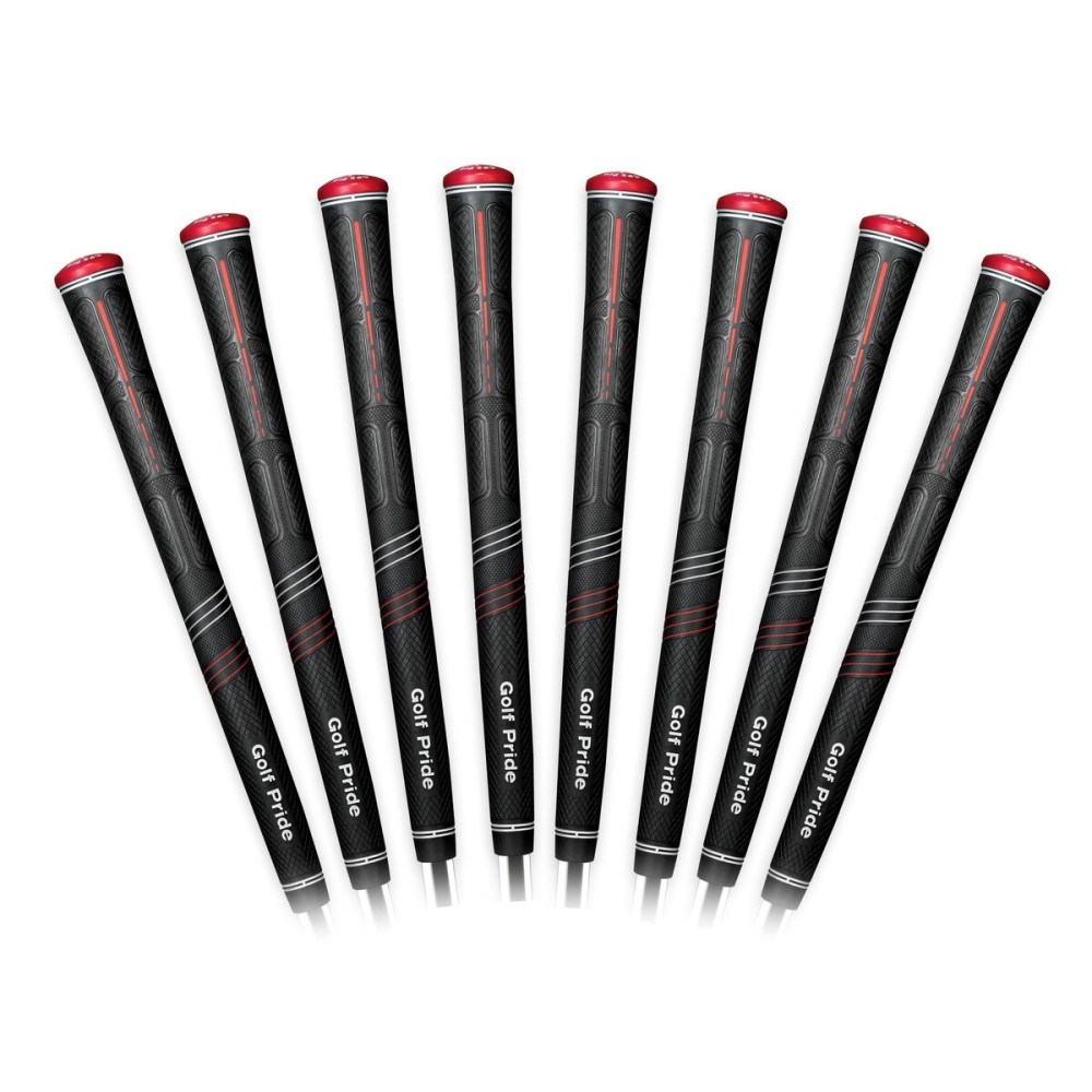 Golf Pride CP2 Pro Golf Club Grip - High-Tack & Soft Feel Grip for Comfort & Control - Less Tension & More Power with Plus4 Technology - Standard - 8 Pack