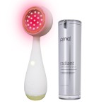 PMD Beauty Redvolution Facial Device - Silicone Brush & Facial Red Light Therapy Devices - Light Therapy for Face - Firms & Tones Skin - with Radiant Serum