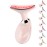 Facial Massager, Red-Light Portable Face Neck Massager Wand for Skin Care (Pink)